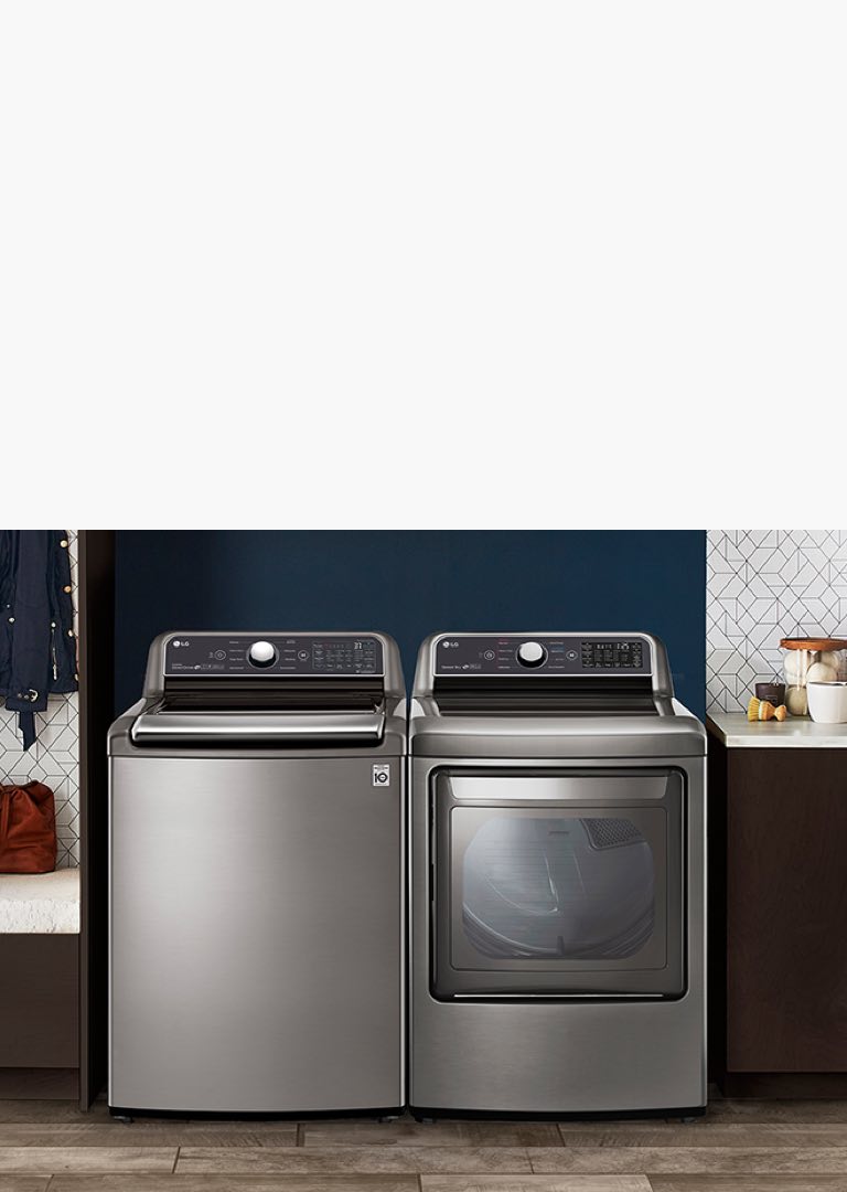 lg top load large capacity washer